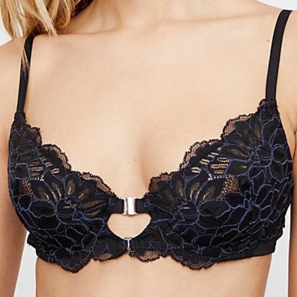 Free People Other - Free People Floral Convertible Underwire Bra 34C